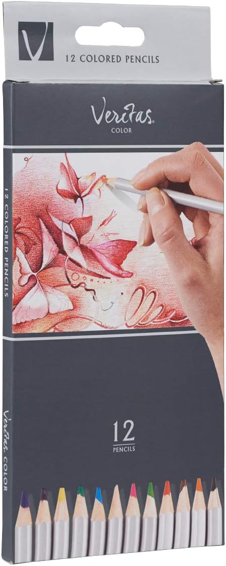 Christian Art Gifts Coloring Pencils Veritas 12/set...