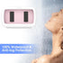 360° Shower Phone Holder Waterproof, Angle Adjustable Anti-Fog Shower Phone Case Holder for Bathroom Batheub Kitchen Wall Mirro with Random Sticke...
