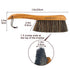 Counter Brush for Furniture, Drafting, Patio, Bed, Fireplace, Woodworking Cleaning, Horsehair Bristles Duster Wooden Handle Shop Brush, Hand Broom...