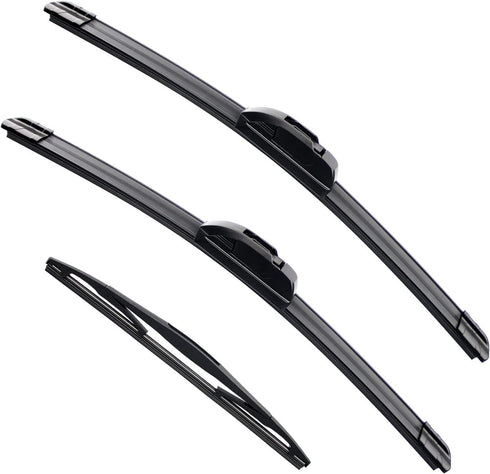 Wiper Blades With Rear Wiper Blades Set For BMW X5 2014-2018,Automotive Replacement Windshield Wiper Blades, That Meet OEM Quality Easy DIY Instal...