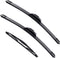Wiper Blades With Rear Wiper Blades Set For BMW X5 2014-2018,Automotive Replacement Windshield Wiper Blades, That Meet OEM Quality Easy DIY Instal...