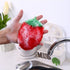 4 Pcs Fruit Shaped Kitchen Sponge Washing Dishes, Cute Kiwi and Strawberry Shaped Reusable No Odor Sponges for Scrubbing, Cleaning, Dishwashing...