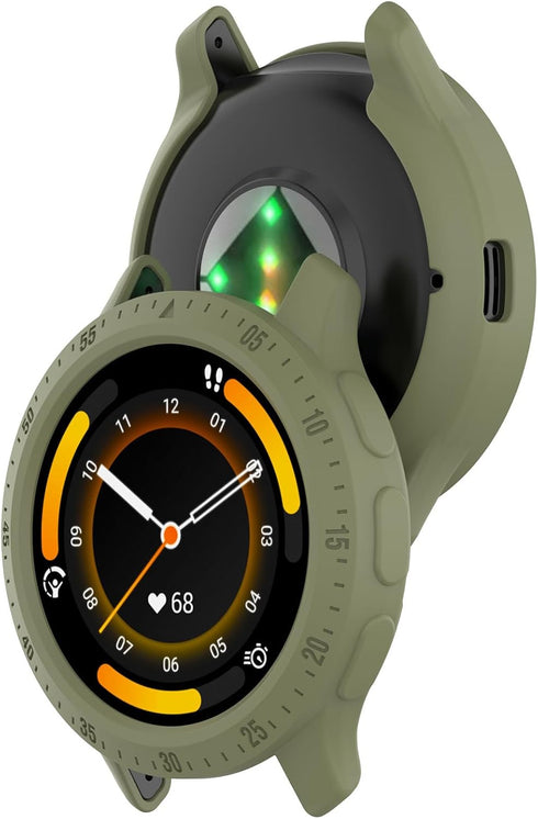 FitTurn Case for Garmin Venu 3, 1 Pack Venu 3 Smart Watch Case Protective Cover Anti Scratch Frame Bumper for Garmin Venu 3 45mm Smartwatch (3pack...