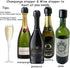 Champagne and Wine stoppers, (4Pack) SunDiao Champagne and Wine Sealer, Reusable Silicone Leakproof Champagne & Wine Stoppers, Keep Champagne and ...