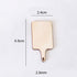 30 Pcs Mini Wooden Cutting Board with Handle,Unfinished Wood Blank Cutting Board, Paddle Chopping Board Small Kitchen Serving Board for Kitchen DI...