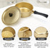 AHIER Ramen Pot, Korean Ramen Cooking Pot With Lid Spoon and Chopsticks, Korean Ramen Noodle Pot Fast Heating For Kitchen Cookware (Single Handle)...