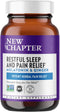 New Chapter Sleep Aid, Restful Sleep and Pain Relief, Melatonin & Ginger Sleep Supplement, Gluten Free and Non-GMO, 30 Vegetarian Capsules...