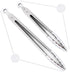Premium Silicone Set of 2 Cooking Tongs, 9-Inch & 12-Inch BPA Free Non-Stick Stainless Steel BBQ Grilling Locking Food Tong, Light Grey...