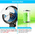 DaToo Aquarium Chillers Fish Tank Cooling Fan Quiet Aquarium Fan Wind Angle Adjustable Chiller with Clip and Suction Cup...