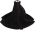Car Shift Boot Cover Universal Gear Shift Knob Boot Dust Cover Suede Black with Red Line...