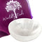 Worldly Finds Selenite Crystal Smudge Bowl 4 Inch, 6 Sizes, Hand-Carved, Moroccan Crystal Holder to Charge, Cleanse Crystals, Charging, Smudging B...
