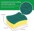 Home and Kitchen Cleaning Sponges, 24pack of Non-Scratch, Durable Disinfectant Scrub Sponge...