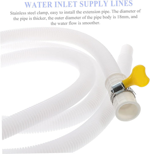 Angoily Air Conditioner Drain Portable Hose Portable Washing Machine Drain Hose for Washer Machine Air Conditioner Drain Kit Washing Machine Hoses...