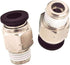 Beduan Pneumatic Push to Connect Fittings Male Straight PC 10mm Tube OD x 1/2 Inch Male Thread Push Lock Fittings (Pack of 10)...