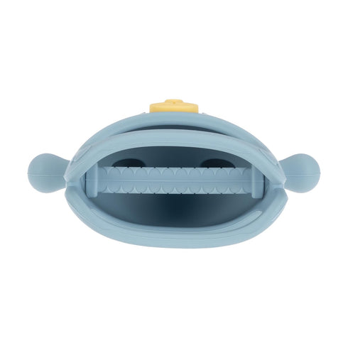 Nuby Silicone Wrist Teething Mitten - Baby Teether Ring - 3+ Months - Blue Bear...