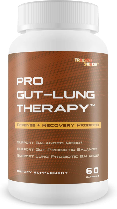 Pro Gut-Lung Therapy - Probiotic Mood Support- Defense + Recovery Probiotic - Support Balanced Mood - Support Gut Probiotic Balance - Support Lung...