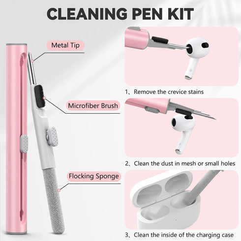 AirPods 3rd Gen Case Cover 2021 with Cleaner Kit,Soft Silicone Protective Case for Apple AirPods 3rd Generation Charging Case with Keychain,Shockp...