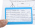 uxcell Magnifying Glass, Fresnel Lens Magnifier 75mm x 40mm 3X 300% Credit Card Magnifier for Seniors Macular Degeneration Blue 6pcs...