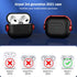 R-fun Airpods 3rd Generation Case with Secure Lock, Music Headset Earphone Protective Case Cover with Cleaning Kit Compatible with Apple Airpods 3...