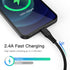 6ft iPhone Charger 5Pack,Lightning Cable 6 Foot, Long Charging Cord 6 feet Compatible with Apple iPhone 11/Pro/Max/SE/X/XS Max/XR/8/8 Plus/iPad/iP...