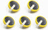 EEMB 5PCS LIR2450 Rechargeable Battery 120mah 3.7V Lithium-ion Coin Button Cell Batteries with Solder Tabs...