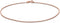 SEA OF ICE Sterling Silver 1mm Round Ball Bead Chain Anklet For Women, Size 9", 10" and 11" Italy...