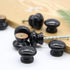 16PCS Wood Black Drawer Knobs, 1-3/8 Inch Mushroom Shape Wooden Cabinet Furniture Knobs Pulls Handles for Home Office Wardrobe Dresser Storage Cup...