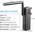 FEDOUR Submersible Aquarium Internal Filter, Filter with Water Pump for Fish Tank up to 35 Gallon (for 5-35 Gallon-New)...