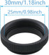 Camera C-Mount Lens Adapter ZCZQC 5mm C to CS Extension Tube for CCTV Security Cameras C-CS Mount Adaptor Spacer Ring...