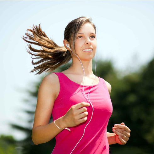 UrbanX Corded Stereo Earbuds Headphones for Amazon Fire HD 10 Plus (2021) (US Version with Warranty) with Microphone and Volume Buttons Braided Ca...