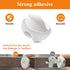 Shintop Cable Clips, 16 Pack White Cord Holder Adhesive Cable Organizer Wire Holder for Organizing Phones Chargers Desk Nightstand Car...