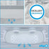 SlipX Solutions Patented Power-Lock Shower Organizer Caddy w/Suction Cups | Rust Free Shelf | Basket Holds Up to 22lbs for Shampoo, Soap, & Hooks ...
