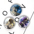 12 Pcs Glass Refrigerator Magnets, Marble Colorful Pattern Office Whiteboard Magnets, Dry Erase Board Magnets, Calendar Maps Magnets, 35mm(1.3")...
