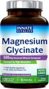 Innate Vitality Magnesium Glycinate 500mg | 70mg Elemental Magnesium Supplement- High Absorption, Non-GMO & No Gluten - Supports Nerve, Muscle, Bo...