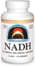 Source Naturals NADH 10mg, Boost Energy and Mental Alertness - 10 Tablets...