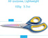 LIVINGO 8.5” Premium Fabric Scissors, Heavy Duty All-Purpose Titanium Coating Forged Stainless Steel Sharp Sewing Tailor Dressmaking Shears Comfor...