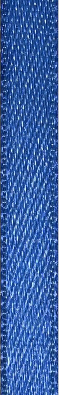 Double Face Navy Blue Satin Ribbon 1/4 Inch X 50 Yards Polyester Navy Blue Ribbons for Gift Wrapping Fabric Ribbon for Crafts Flower Bouquet Sewin...