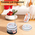 YQL 2Pcs Tumbler Lid Organizer for Cabinet,Space Saving Design Tumbler Lid Holder for Kitchen and Countertops Organization...