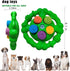 Dog Toys for Aggressive Chewers, Squeaky Tough Dog Chew Toys for Large Medium Small Dogs, Indestructible Durable Nylon Dog Toy, Encourage Natural ...