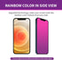 2 Pack Gradient Tempered Glass for iPhone 12 Pro / 12 Privacy Screen Protector for iPhone12 / 12Pro 6.1inch Anti Spy Anti Blue Light Eye Protectio...