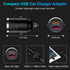 USB C Car Charger Adapter, 2Pack PD+QC Dual Port iPhone Car Charger Fast Charging Type C Cigarette Lighter Charger for iPhone 15/15 Pro Max/15 Plu...