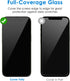 JETech One Touch Install Screen Protector for iPhone 13/13 Pro 6.1-Inch, Full Coverage Tempered Glass Film, Auto Alignment Tool Kit, HD Clear, 2-P...