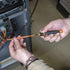 Klein Tools 32581INS Precision Screwdriver, 2-in-1 Insulated Screwdriver with No. 0 Phillips and 1/8-Inch Slotted Bits...