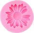 Chrysanthemum Flower Silicone Mold Daisy Flower Fondant Cake Molds For Cake Decoration Cupcake Topper Candy Chocolate Sugar Craft Polymer Clay Gum...