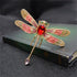 Crystal Vintage Dragonfly Enamel Brooch for Women Insect Brooch Pin Fashion Dress Coat Accessories Cute Jewelry...