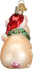 Old World Christmas Glass Blown Ornaments for Christmas Tree Holly Pig...