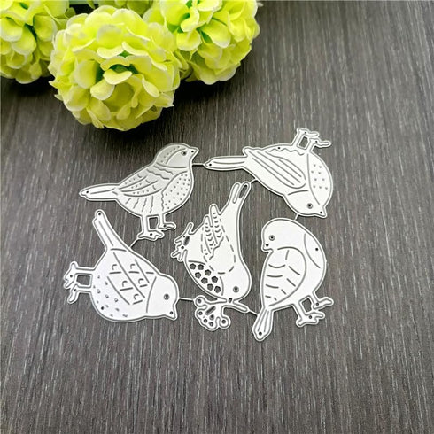 Birds Cutting Dies for Card Making,Embossing Dies Stencil Template Mould for Handmade DIY Scrapbooking Photo Album Paper Card Making Craft Wedding...