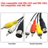 AFUNTA 6 Feet Standard AV Cable RCA Connection Cord Compatible Sega Genesis 2 & 3...