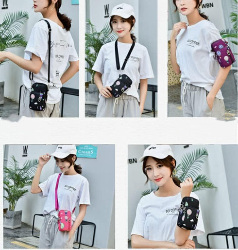 Travel Cell Phone Purse Bag for iPhone 15 14 13 12 11 Pro Max Galaxy A15 A14 A13 S24 Purple...
