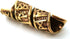 Bronze Norse Viking Celtic Beard Beads Rings, Medieval Dwarf Dreadlock Pirate Hair Beads, Pagan Jewelry...